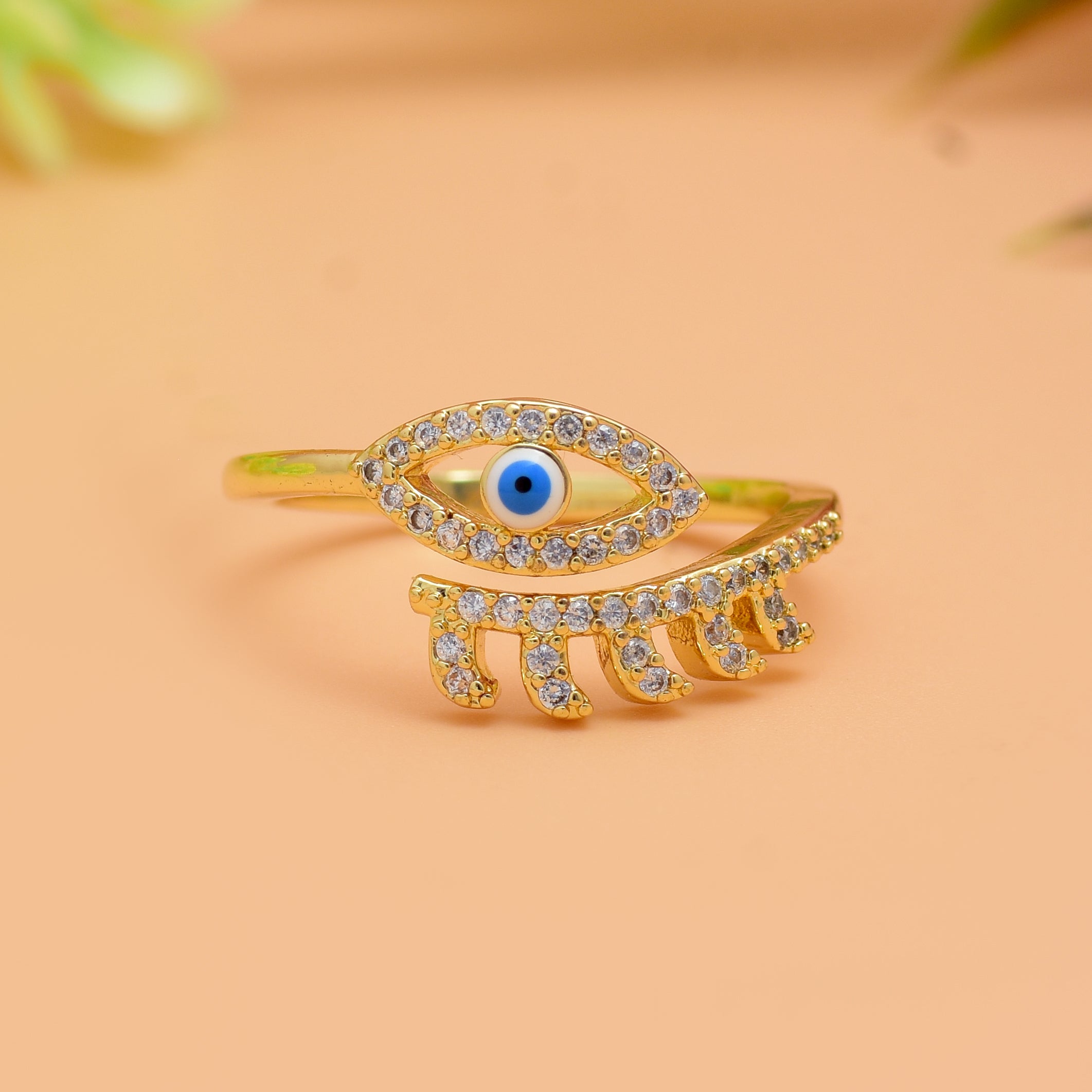 Eye of Elegance Ring | Anti Tarnish